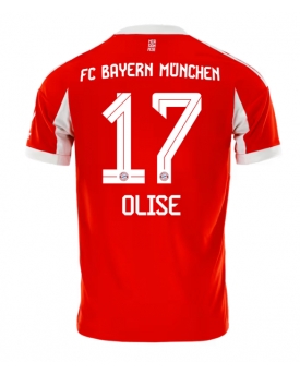 Bayern Munich Michael Olise #17 Maglia Gara Casa Repliche 2025-26 Maniche Corte